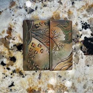 Anuschka Hand Painted Leather Wallet